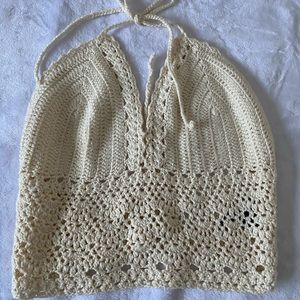 Backless summer top😍🤍